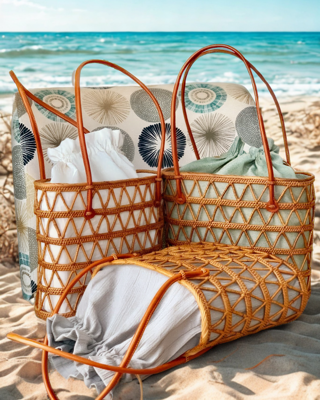 Woven Beach Bag
