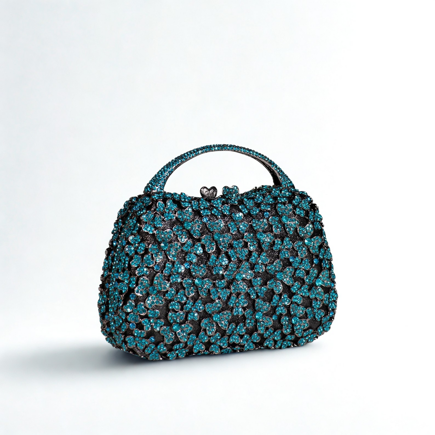 Crystal Top Handle Bag