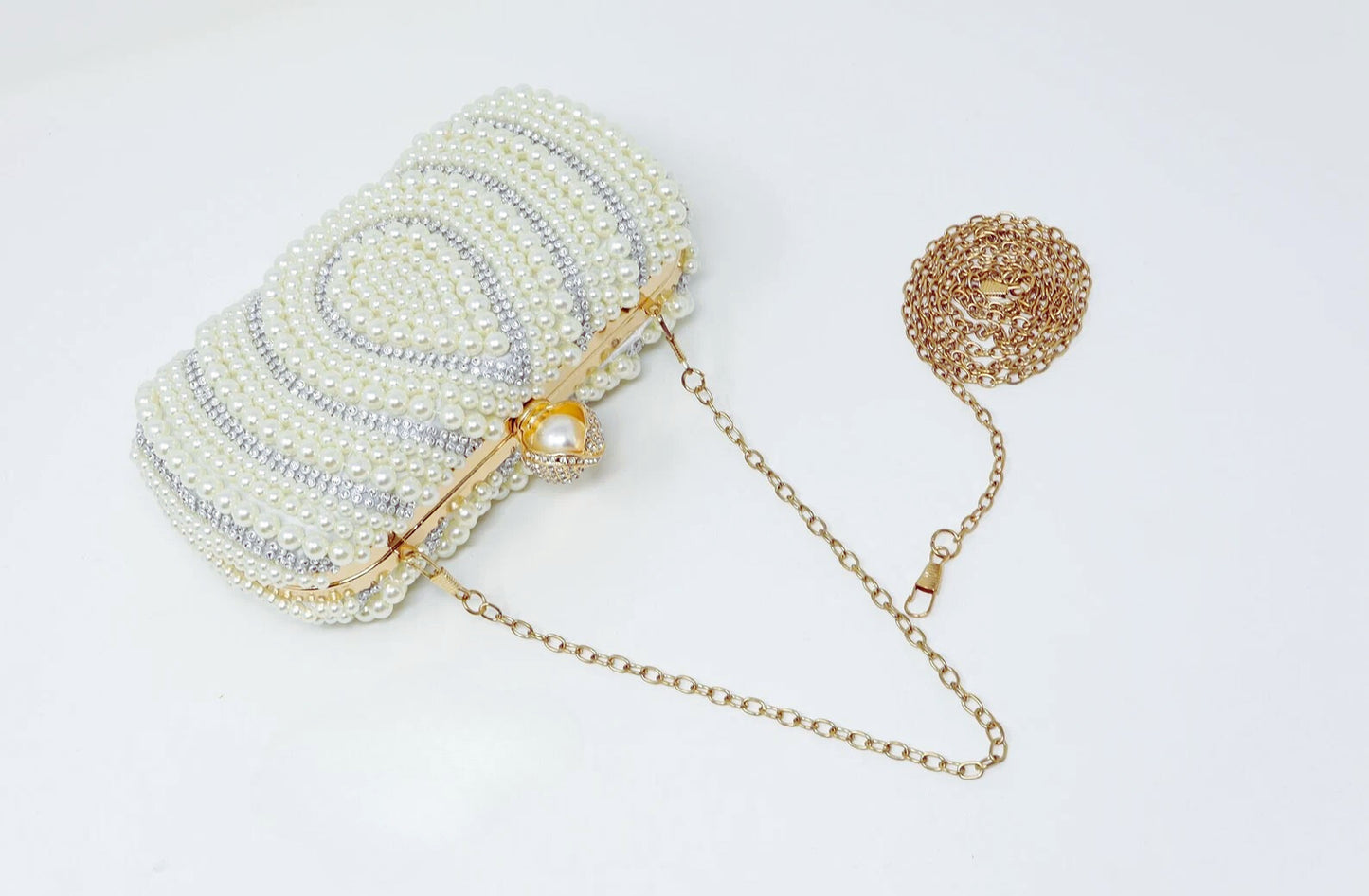 Pearl Crystals Bag